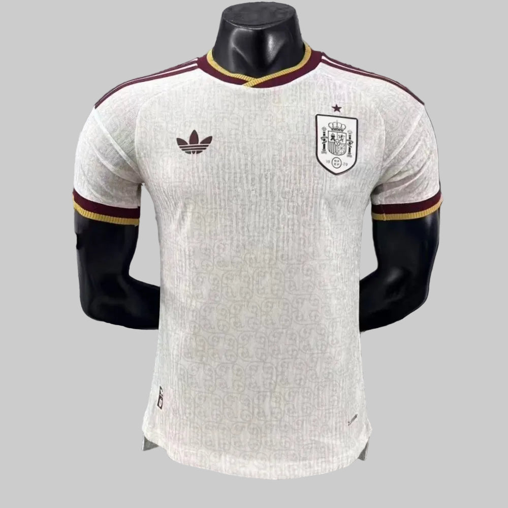 Spain Away Jersey World Cup 2026 Player Version Slim Fit Football Shirt La Roja Away Kit 2026