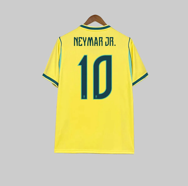 Brazil No. 10 Home Jersey 2026 – Fan Fit Football Jersey