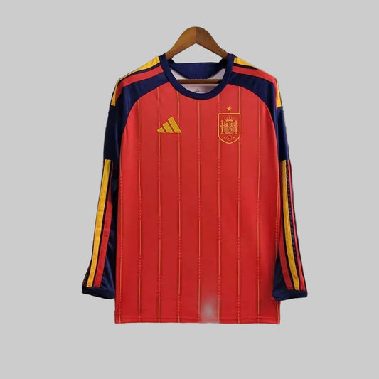 Spain 2026 World Cup Home Jersey Full Sleeve – Fan Version Football Shirt