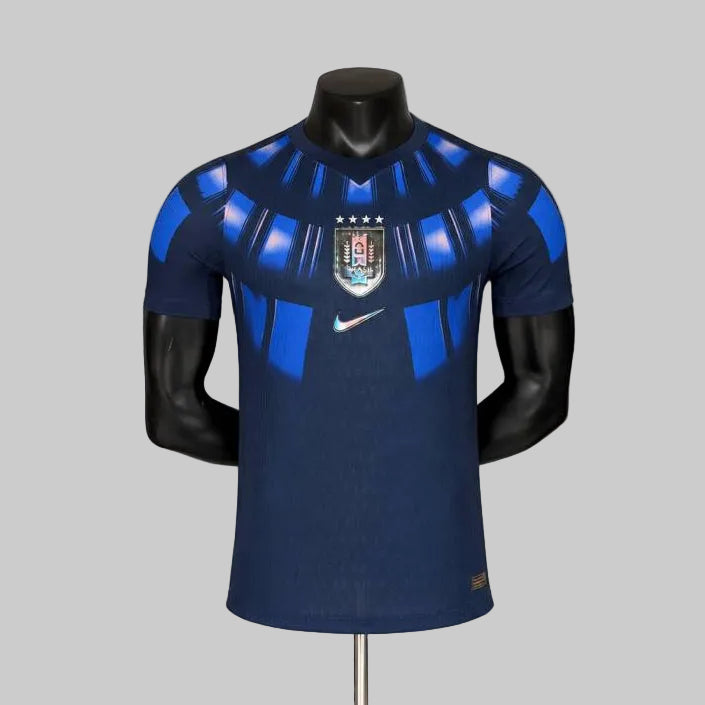 Uruguay Away Jersey World Cup 2026 Player Version Slim Fit Football Shirt | La Celeste Away Kit 2026